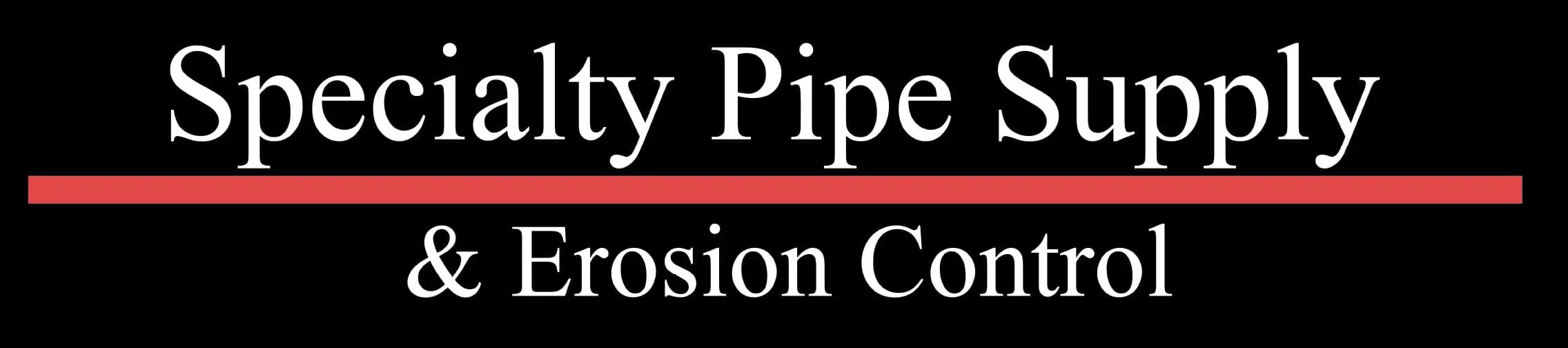 Specialty Pipe Supply & Erosion Control